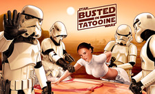 Star Wars Busted In Tatooine Poster 11X17 Padme Amidala Stormtrooper Portman ๐ฟ picture