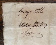 1787 BALTIMORE MARYLAND FELL’S POINT DAVID'S FANCY GEORGE WELLS ELISHA WINTERS picture