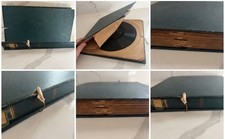 Antique 1920s-1930s 78 RPM Record Binder Set 12 Discs Untested 10 Inch picture