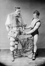 Famous Bodybuilder & Strongman Eugene Sandow C1900 3 Old Photo picture