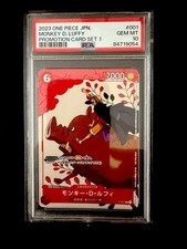 2023 One Piece JPN Monkey D Luffy Gift Collection PSA 10 #001 Gem Mint picture