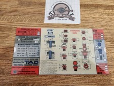 Vintage TAD Technical Services English Retro Universal Reference Calculator picture