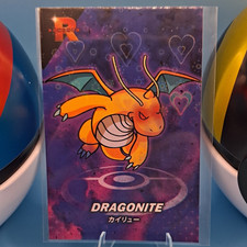 Dragonite Pokémon Rocket Team Card Database Holo picture