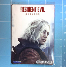 Capcom Resident Evil: Requiem Deluxe Limited Edition Card #####/47500 picture