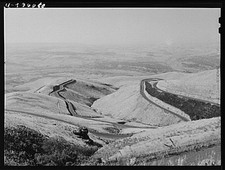 Photo:Lewiston Idaho Lewiston Hill 1900s Winding Mountain Road Scenic View picture