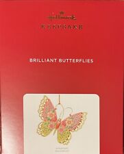 2021 Hallmark Keepsake Brilliant Butterflies #5 Series Ornament FREE  SHIPPING picture
