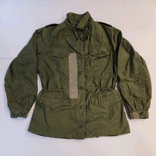 Vtg 1975 US Military Jacket Womens 16L M65 Field Coat OG-107 Vietnam Era *READ* picture