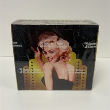 1995 Sports Time Marilyn Monroe Factory Sealed Trading Card Box picture