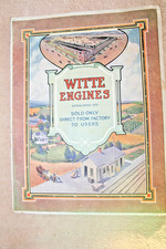 WITTE HIT & MISS ENGINES 1913 picture
