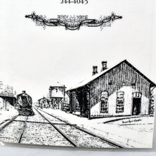 Vintage 1980s The Station House Restaurant Menu 233 West Lantana Road Florida #2 picture