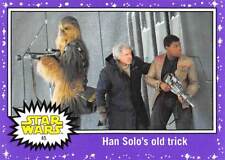 2017 Topps Star Wars Journey To The Last Jedi Purple #45 Han Solo's Old Trick picture
