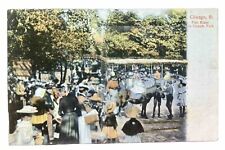 Fair Rider in Lincoln Park. Chicago Illinois Vintage Postcard picture