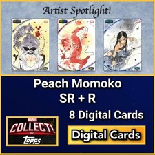 Topps Marvel Collect Artist Spotlight 26 Peach Momoko SR+R 8 Card Set picture