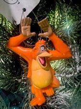 2026 King Louie Jungle Book Orange Orangutan (1967 Classic) Christmas Ornament picture