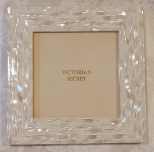 Vintage VICTORIA'S SECRET White Mother Of Pearl Picture Photo Frame 5x5 7x7 picture