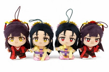 Though I Am an Inept Villainess Plush Mascot Charm KoreNui Set of 4 Complete picture
