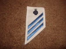 NAVY RATING PATCH USN UTILITIESMAN UT E-3 SUMMER DRESS WHITES picture