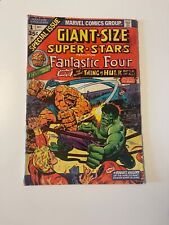 Giant-Size Super-Stars #1 (Marvel, 1974) Bronze Age- Thing vs. Hulk - VF/F Cond. picture