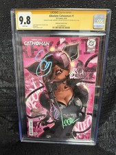 Absolute Catwoman #1 Andrew’s Variant CGC SS 9.8 - X3 Signatures picture
