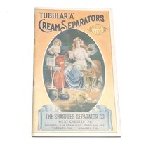 Tubular A Cream Separator The Sharples Co West Chester PA Early Price List Rare picture