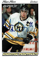 MARC MORO - Canadian Hockey Player - Autograph Trading Card picture