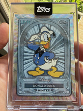 2025 Topps Chrome Disney Donald Duck Minted Trading Card #113 # 2/25 picture