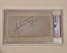 Julia Faye Vintage Signed Actress PSA DNA Autograph Auto Cecil B Demille picture