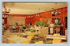 Glennville GA-Georgia Red Steer Restaurant, Advertising, Vintage Postcard picture