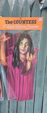 1970's Jointed The Countess Cardboard 55 in Halloween Decoration picture