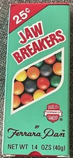 Vintage 1980’s FERRARA PAN JAW BREAKERS Unopened Box New Old Stock picture