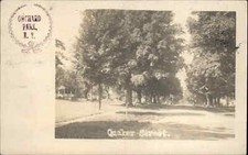 Orchard Park NY Quaker St. 1907 Used Postcard picture