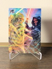 2024 Topps Star Wars Galaxy Warriors of the Force Wave Refractor /99 picture
