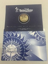 DISNEY Coin Euro Disney Disneyland Paris Logo Grand Opening Cast Member 1992 picture