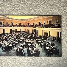 1978 US Senate Panama Canal Treaty Postcard Vintage Political Ephemera picture