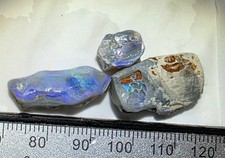 Lightning Ridge Australian Opal Rubs Rough 3 Pieces picture