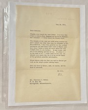 Dwight D Eisenhower Signed Letter 1953 White House Autograph President COA picture