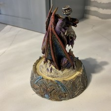 Dragonfate TFM Dragon Figurine - Michael Whalen Hand Painted With Dome picture