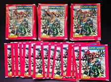 2017 Panini Marvel Super Heroes Sealed Brazil Sticker Packs - 50 Packs picture