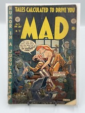 Vintage EC Comic Tales Calculated To Drive You Mad #5 1953 RARE Low Print picture