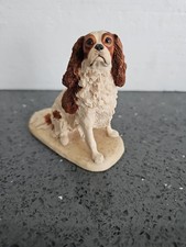 Vintage Rare Border Fine Arts King Charles Spaniel 1986 Dog Figurine No Box VGC picture