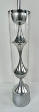 1960s MUTUAL SUNSET Lamp Company Metal Sculpture Lucite MCM Mid Century Modern picture