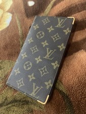 Authentic Vintage Louis Vuitton Monogram CHEQUIER Long Bifold Wallet  picture