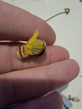 McDonald's One Year Pin Ronald hand glove employee button pinback thumbs up RARE picture