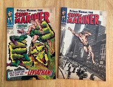Lot of *2* 1960s SUB-MARINER #3, 7 (Nice, but Smudges/Marvel Tanning) picture