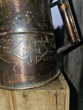 Antique Dover Stoval Copper 1½ Pint Liquid Measure U.S. Standard Oil Measuring. picture