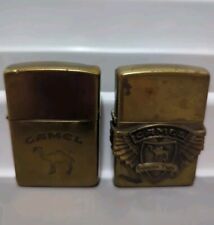 Vintage Zippo Camel Lighters Lot Of  2 picture
