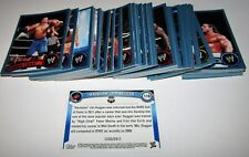2011 Topps WWE Wrestling Blue Boarder Parallel Complete Set of (110) Numbered picture