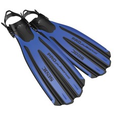 SEAC Propulsion, Diving Fins with Adjustable Strap Made in Italy, Blue, L/XL picture