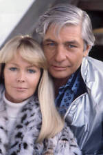 Millionaire Gunther Sachs and his wife Mirja Larsson January 1981 Old Photo 3 picture