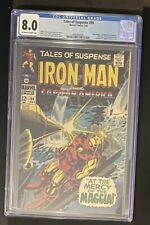 MARVEL'S TALES OF SUSPENSE #99 CGC 8.0 -LAST ISSUE Black Panther/Whiplash 3/1968 picture